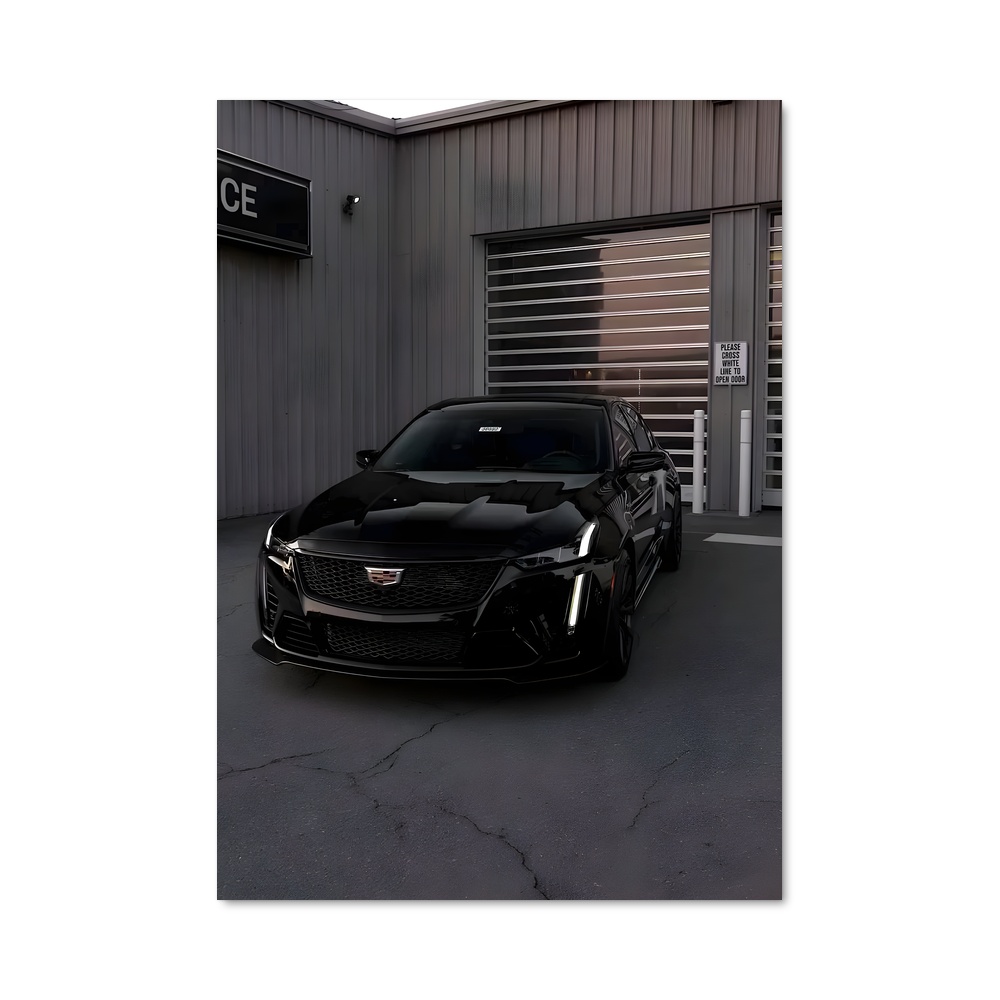 Poster Cadillac Noir